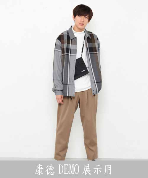 [ 康德展示- 店家 SOP ] Large Check Coach Jacket